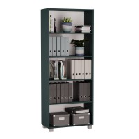 Regał biurowy podwójny - Zielony