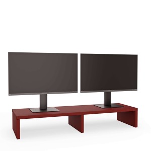 Podwójna podstawka pod monitor - czerwona (1).jpg