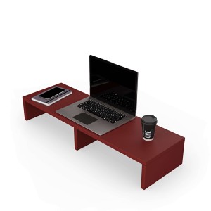 Podwójna podstawka pod monitor - czerwona (3).jpg