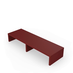 Podwójna podstawka pod monitor - czerwona (4).jpg