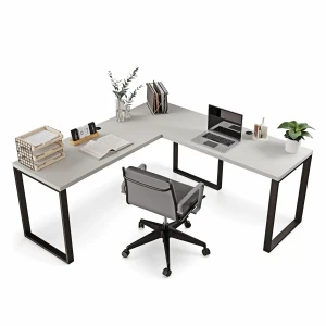 Klimatyczne- biurko-narożne-szare-w-stylu-loft -z-dużą-ilością- -miejsca-do-pracy.webp