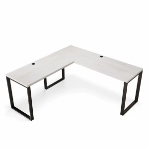 Praktyczne biurko narożne loft sosna idealne do domowego biura.webp