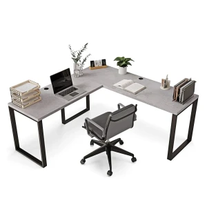 Biurko narożne loft  - Beton