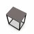 Stolik nocny loftowy Indri - grafit - rzut.webp