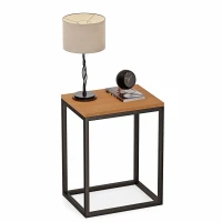 Stolik nocny loftowy Indri - Olcha