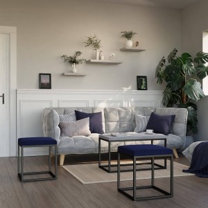 Pufa metalowa - granatowa (4).jpg