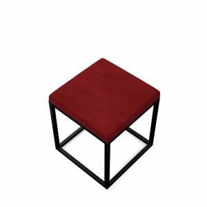 Pufa metalowa - czerwony (3).jpg