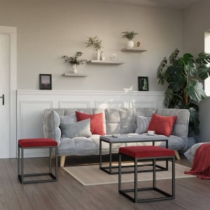 Pufa metalowa - czerwony (4).jpg