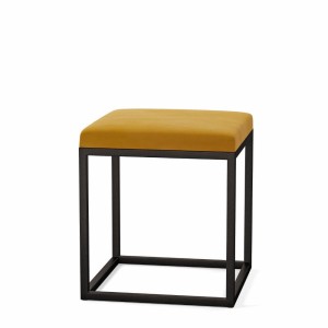 Pufa metalowa - musztardowa (2).jpg