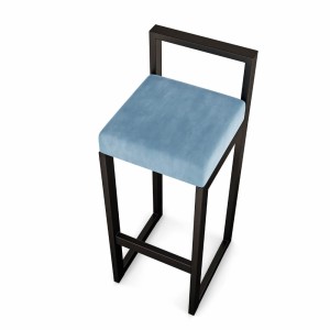 Hoker tapicerowany z oparciem - błękit (3).jpg