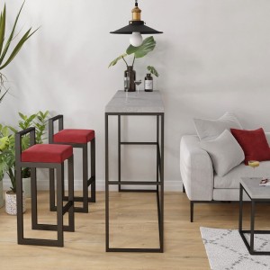 Hoker tapicerowany z oparciem- czerwony (3).jpg