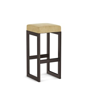 Hoker tapicerowany loft - Biszkoptowy