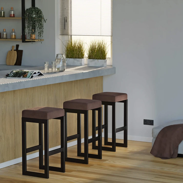 hoker tapicerowany loft - Brązowy (4).jpg