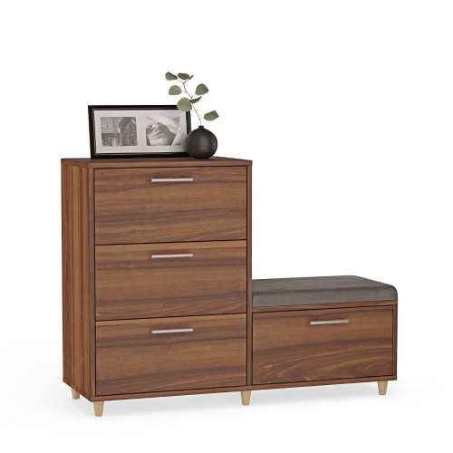 Komoda do przedpokoju z siedziskiem - Orzech (1).jpg