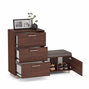 Komoda do przedpokoju z siedziskiem - Wenge (2).jpg