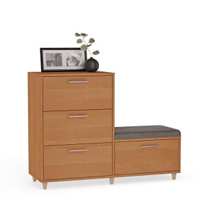 Komoda do przedpokoju z siedziskiem - Olcha (1).jpg