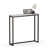 Konsola do salonu przedpokoju - Biała