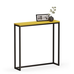 Konsola do salonu przedpokoju - Żółty