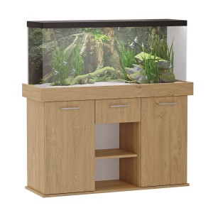 Szafka pod akwarium - Dąb kamienny