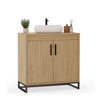 Szafka pod umywalkę - Dąb kamienny