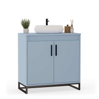 Szafka pod umywalkę - Niebieski