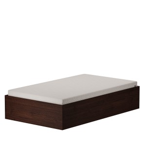 Łóżko dwuosobowe - Wenge