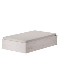 Łóżko dwuosobowe - Sosna