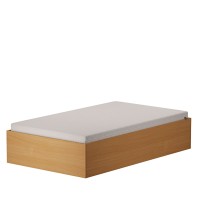 Łóżko dwuosobowe - Buk