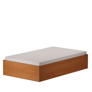 Łóżko dwuosobowe - Olcha