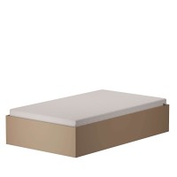 Łóżko dwuosobowe - Cappuccino