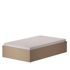 Łóżko dwuosobowe - Cappuccino