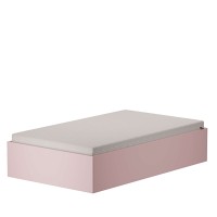 Łóżko dwuosobowe - Różowy