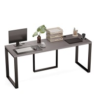 Biurko podwójne Iron Duo Loft - Grafit