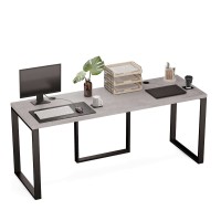 Biurko podwójne Iron Duo Loft - Beton