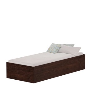 Łóżko jednoosobowe - Wenge