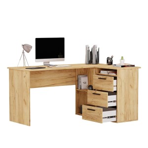 biurko szkolne narożne dąb złoty- - aga-prawa.jpg