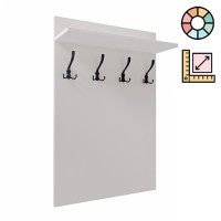 Wieszak ścienny pionowy na ubrania W02