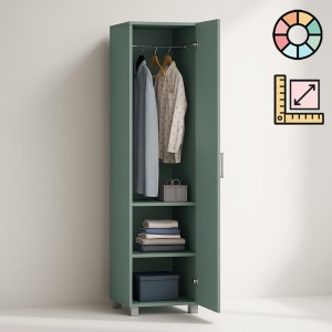 Szafa jednodrzwiowa wolnostojąca słupek SZ01