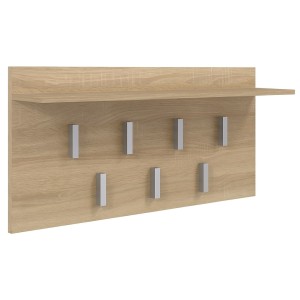 Dąb Sonoma wieszak ścienny do przedpokoju na ubrania W05